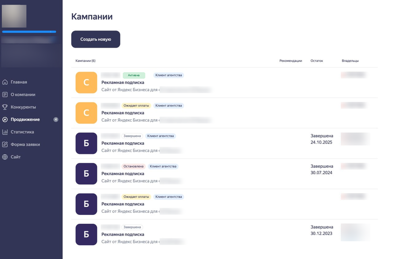 Как выдать доступ к Яндекс Бизнесу